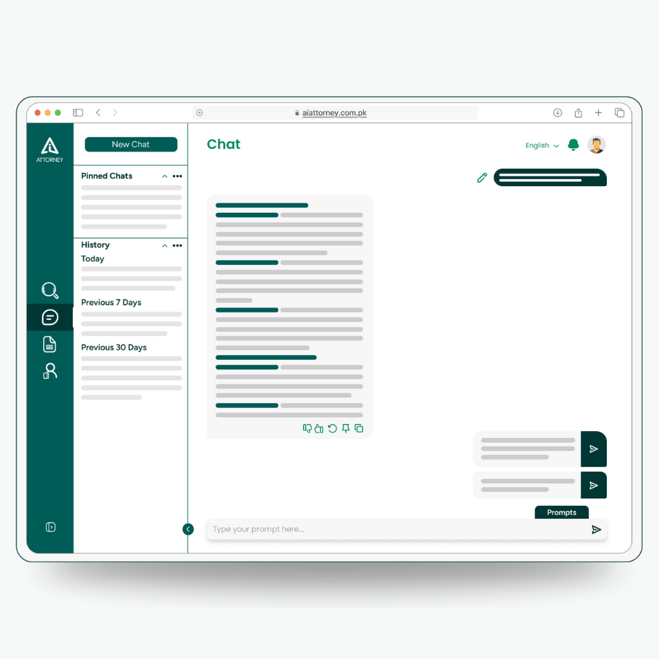 AI Legal Assistant - Interactive AI-powered chatbot